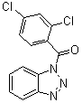 structure of CAS# 200626-61-5, 1-(2,4-Dichlorobenzoyl)-1H-benzotriazole