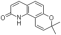 1,8-二氢-8,8-二甲基吡喃并[2,3]喹啉-2-酮分子结构 (CAS 200814-17-1)