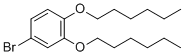 4-溴-1,2-双(己氧基)苯分子结构 (CAS 200959-51-9)