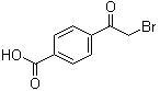 CAS # 20099-90-5, 4-(Bromoacetyl)benzoic acid, 2-Bromo-4'-(hydroxycarbonyl)acetophenone
