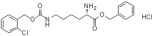 CAS # 201008-12-0, N6-[[(2-Chlorophenyl)methoxy]carbonyl]-L-lysine phenylmethyl ester monohydrochloride
