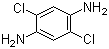 structure of CAS# 20103-09-7, 2,5-Dichlorobenzene-1,4-diamine