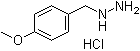 CAS # 2011-48-5, (4-Methoxybenzyl)hydrazine hydrochloride