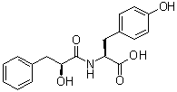 N-[(2S)-2-羟基-1-氧代-3-苯基丙基]-L-酪氨酸分子结构 (CAS 201336-54-1)