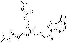 structure of CAS# 201341-05-1, Tenofovir disoproxil