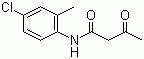 structure of CAS# 20139-55-3, 4-氯-2-甲基-N-乙酰乙酰苯胺