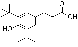 structure of CAS# 20170-32-5, 3-(3,5-二叔丁基-4-羟基苯基)丙酸