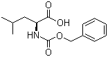 N-Cbz-L-Leucine molecular structure (CAS 2018-66-8)