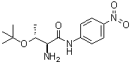 (2S,3R)-2-氨基-3-叔丁氧基-N-(4-硝基苯基)-丁酰胺分子结构 (CAS 201807-08-1)