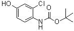 CAS 登录号：201811-58-7, (2-氯-4-羟基苯基)氨基甲酸叔丁酯