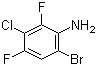structure of CAS# 201849-12-9, 6-溴-3-氯-2,4-二氟苯胺