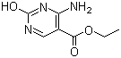 structure of CAS# 20187-46-6, 4-氨基-2-羟基嘧啶-5-甲酸乙酯