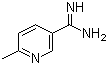 structure of CAS# 201937-20-4, 6-甲基-3-吡啶甲脒