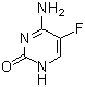 CAS # 2022-85-7, Fluorocytosine, 2-Hydroxy-4-amino-5-fluoropyrimidine, 4-Amino-5-fluoro-2(1H)-pyrimidinone, 5-Fluorocytosine, Alcobon, Ancobon, Ancotil