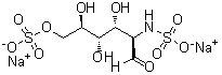 2-脱氧-2-(磺基氨基)-D-葡萄糖 6-(硫酸氢酯)二钠盐分子结构 (CAS 202266-99-7)