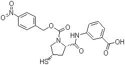 structure of CAS# 202467-69-4, 厄他培南侧链