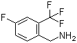 structure of CAS# 202522-22-3, 4-氟-2-(三氟甲基)苄胺