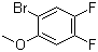 structure of CAS# 202865-58-5, 2-溴-4,5-二氟苯甲醚