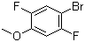 structure of CAS# 202865-60-9, 4-溴-2,5-二氟苯甲醚