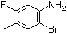 structure of CAS# 202865-78-9, 2-溴-5-氟-4-甲基苯胺