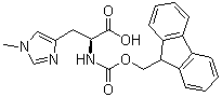 structure of CAS# 202920-22-7, N-[芴甲氧羰基]-1-甲基-L-组氨酸