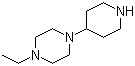 structure of CAS# 202991-77-3, 1-乙基-4-哌啶-4-基哌嗪