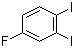structure of CAS# 203059-85-2, 1,2-二碘-4-氟苯