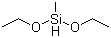 甲基二乙氧基硅烷分子结构 (CAS 2031-62-1)