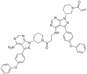 structure of CAS# 2031255-23-7, 依鲁替尼二聚体