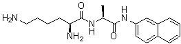 CAS 登录号：20314-31-2, L-赖氨酰-N-2-萘基-L-丙氨酰胺