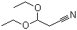 structure of CAS# 2032-34-0, 氰基乙醛缩二乙醇