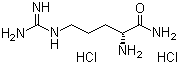 structure of CAS# 203308-91-2, D-Arginine amide dihydrochloride