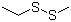 Ethyl methyl disulphide molecular structure (CAS 20333-39-5)