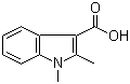 structure of CAS# 20357-15-7, 1,2-二甲基吲哚-3-甲酸