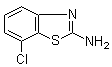structure of CAS# 20358-01-4, 7-Chloro-2-benzothiazolamine