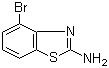 structure of CAS# 20358-02-5, 2-氨基-4-溴苯并噻唑