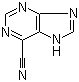structure of CAS# 2036-13-7, 6-Cyanopurine