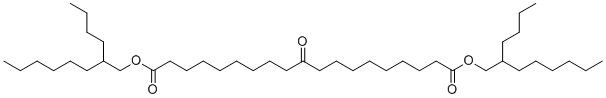 双(2-丁基辛基)10-氧代壬癸二酸酯分子结构 (CAS 2036272-58-7)
