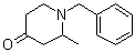 structure of CAS# 203661-73-8, 1-Benzyl-2-methylpiperidin-4-one