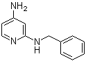 N2-苄基-2,4-吡啶二胺分子结构 (CAS 203664-67-9)