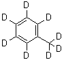 structure of CAS# 2037-26-5, Toluene-d<sub>8</sub>