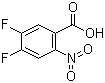 CAS 登录号：20372-63-8, 4,5-二氟-2-硝基苯甲酸, 2-硝基-4,5-二氟苯甲酸