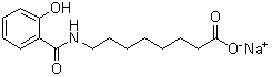 Salcaprozate sodium分子结构 (CAS 203787-91-1)