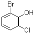 CAS 登录号：2040-88-2, 2-溴-6-氯苯酚