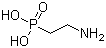 structure of CAS# 2041-14-7, 2-氨基乙基膦酸