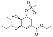 structure of CAS# 204254-92-2, 奥塞米韦杂质34