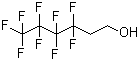 structure of CAS# 2043-47-2, 1H,1H,2H,2H-Perfluorohexan-1-ol