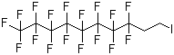 structure of CAS# 2043-53-0, 1,1,1,2,2,3,3,4,4,5,5,6,6,7,7,8,8-十七氟-10-碘庚烷