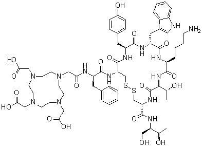 依度曲肽分子结构 (CAS 204318-14-9)