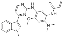 奥希替尼杂质 G分子结构 (CAS 2044702-39-6)